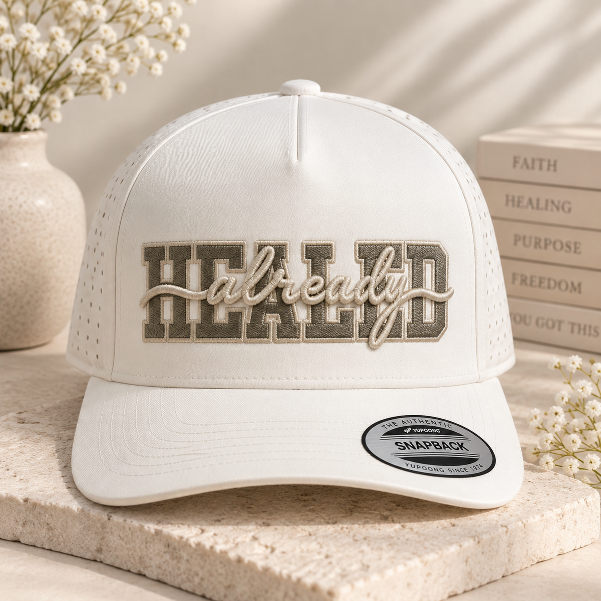 Healed Already Hat | Women's Embroidered